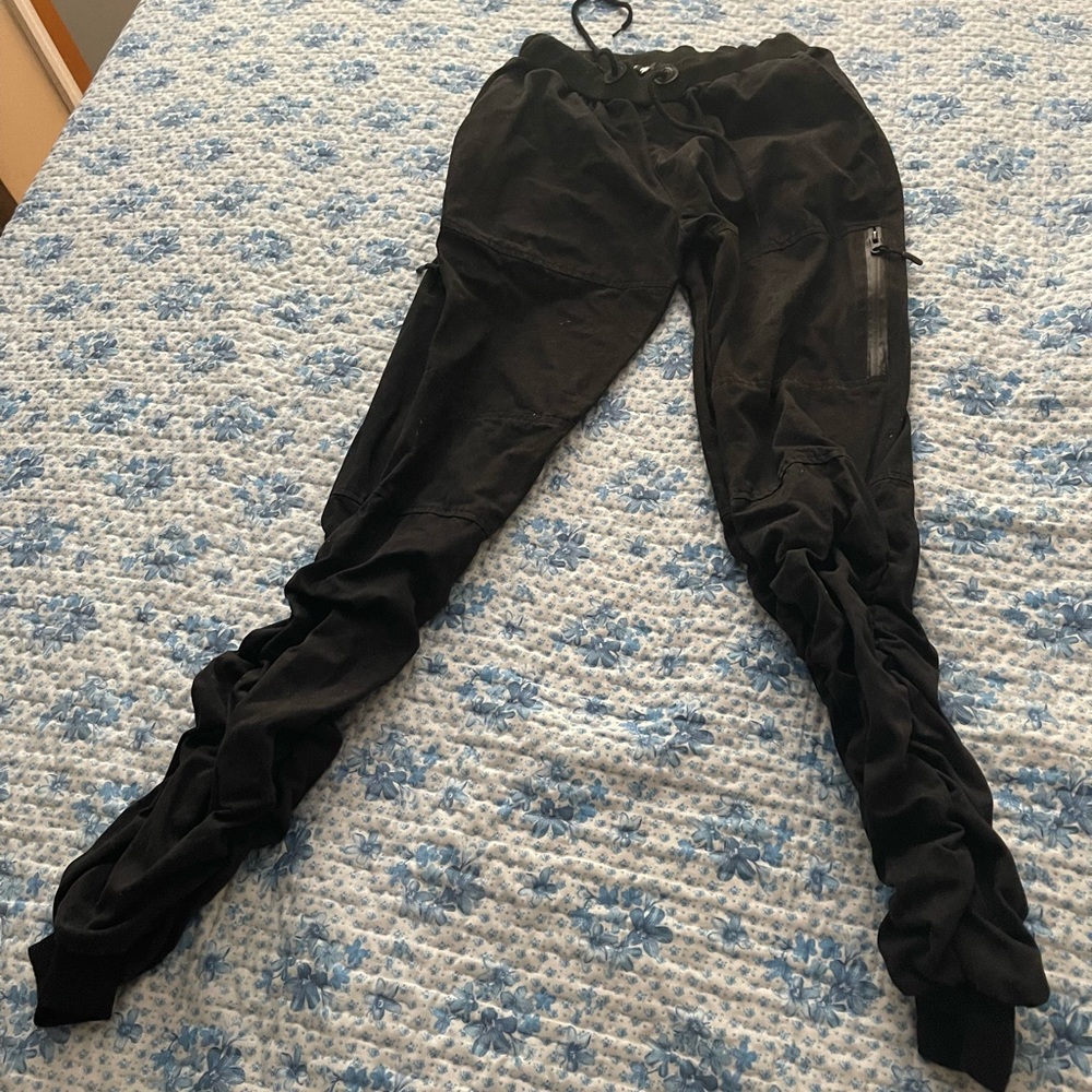 Scrunched up joggers